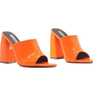 Cape Robbin Point Toe Chunky Heel